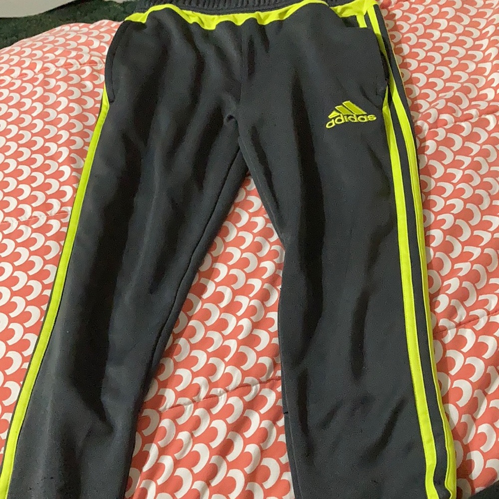 Adidas joggers.